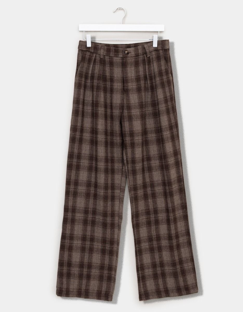 Wally Plaid Pants_0