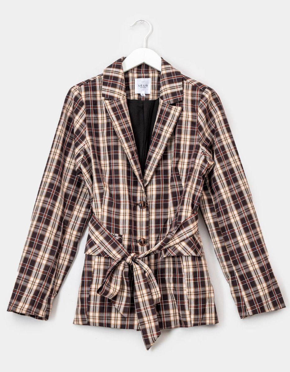 Whitby Plaid Blazer_0