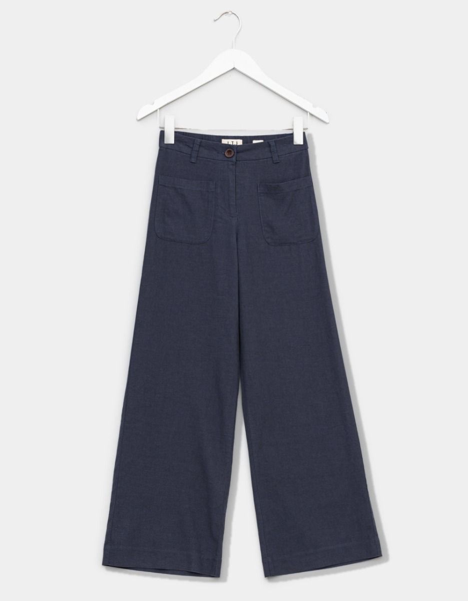 Wide Leg Linen Pants_0