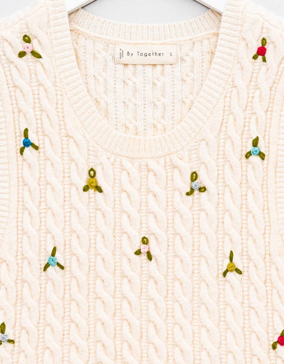 Wildflowers Sweater Top_1