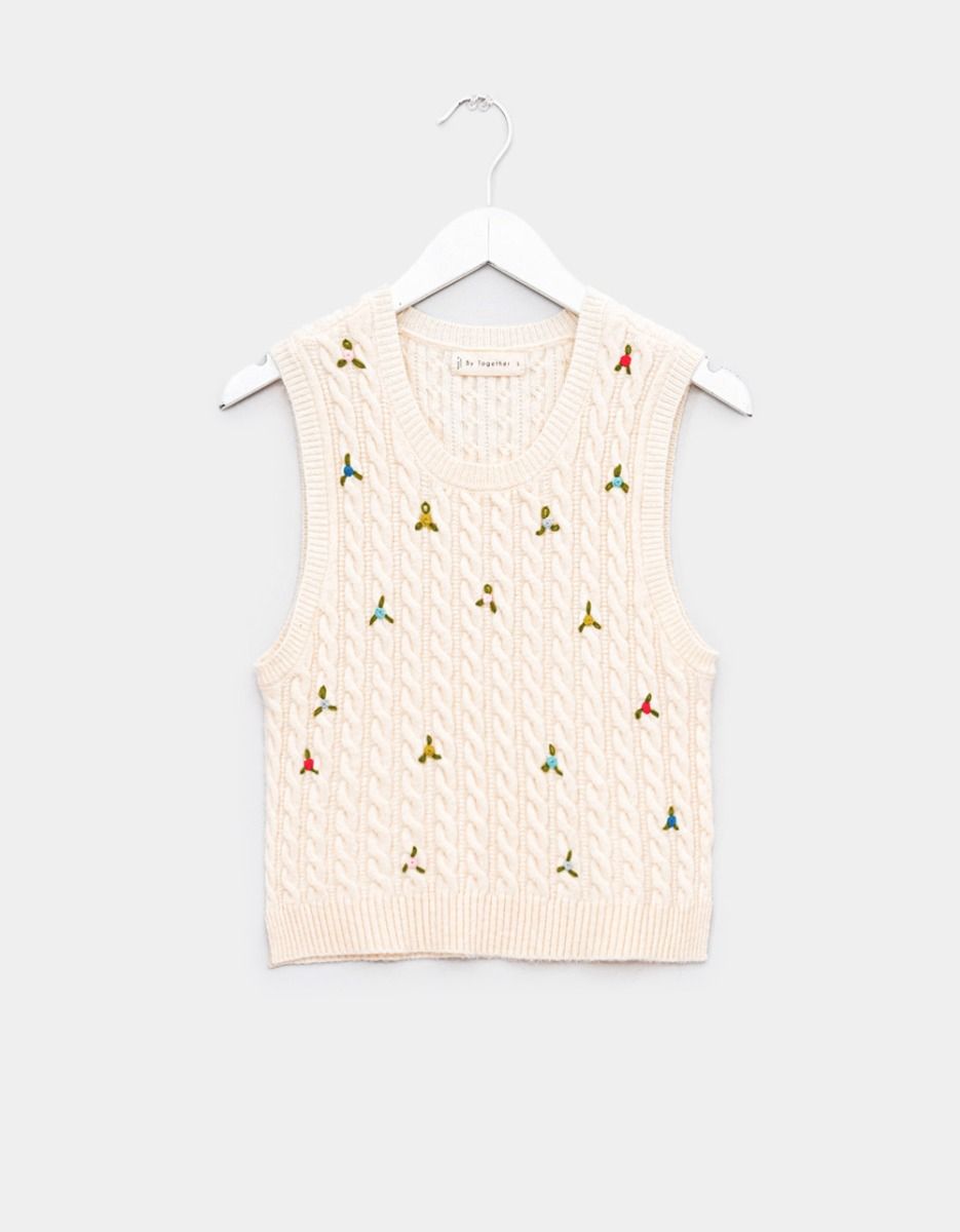 Wildflowers Sweater Top_0