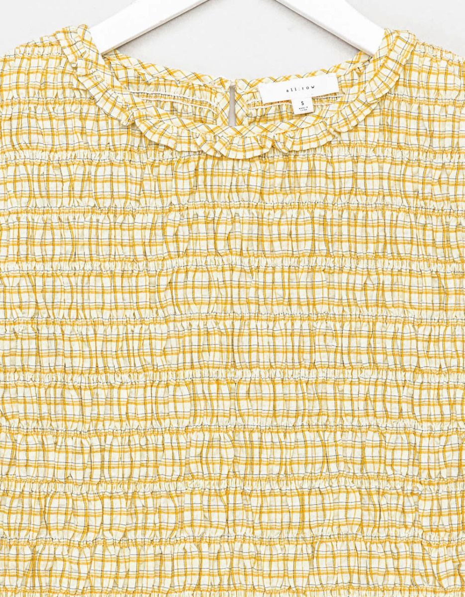 Yellow Suri Smock Top_2