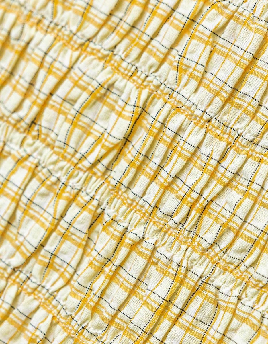 Yellow Suri Smock Top_4