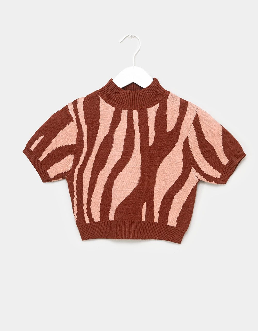Zebby Crop Knit_0