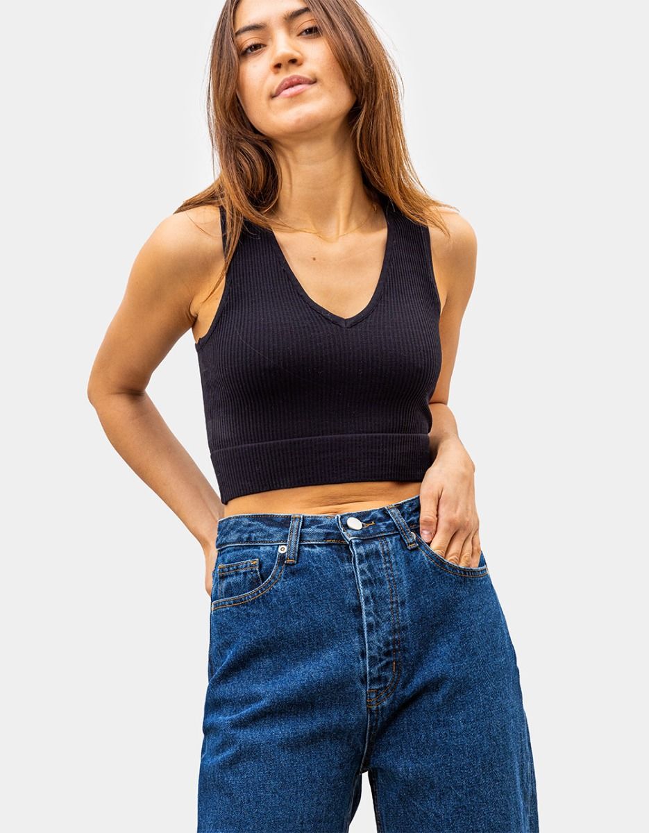 Zuri Knit Top in Black_1