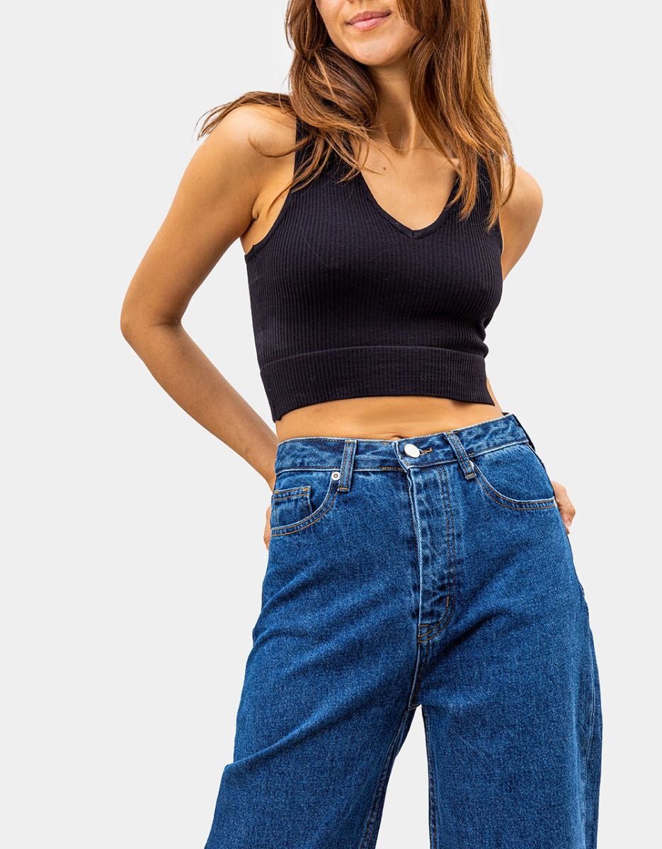 Zuri Knit Top in Black_2