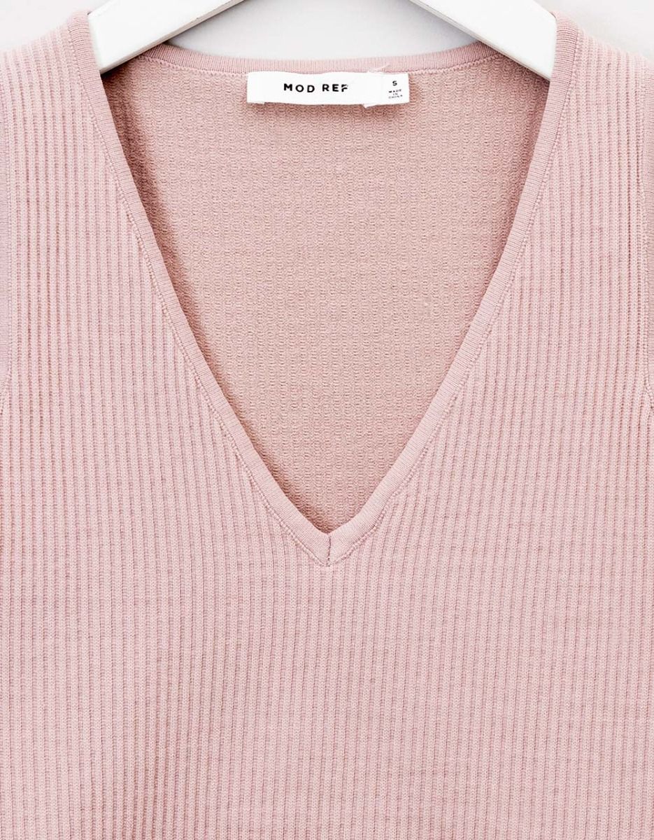 Zuri Knit Top in Blush_2