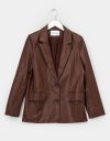 Adler Faux Leather Blazer_prev_1
