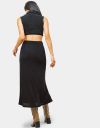 Alida Cut-Out Midi in Black_prev_4