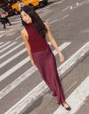 Maxi Slip Skirt in Wine_prev_3