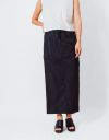 Santorini Cargo Skirt in Black_prev_2