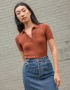 Amanda Knit Top in Chestnut_prev_3