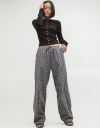 Plaid Drawstring Pants_prev_3