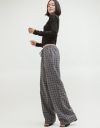 Plaid Drawstring Pants_prev_5