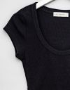 Becca Scoop Tee in Black_prev_3