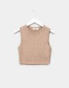 Benny Knit Top in Beige_prev_1