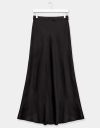 Black Sasha Satin Skirt_prev_1