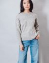 Blake Pullover in Ivory\Grey_prev_2