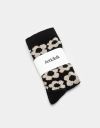 Bold Flower Sock in Black_prev_3