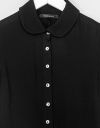 Carlee Mini Shirtdress in Black_prev_3