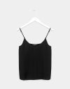 Carra Satin Cami in Black_prev_1