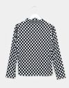 Checker Mock Neck_prev_1