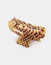 Claw Clip in Multi Brown Check_prev_2