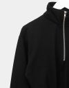 Dani Zip Sweatshirt in Black_prev_2