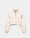 Dani Zip Sweatshirt in Stone_prev_1