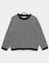 Diagonal Stripe Sweater_prev_1