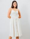 Eve Linen Dress in Cream_prev_3
