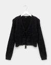 Fete Fuzzy Cardi in Black_prev_1