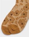 Flower Socks in Tan_prev_2