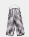 Gingham Lantern Pants in Black_prev_1