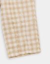 Gingham Lantern Pants in Natural_prev_2