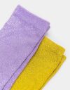 Glitter Socks 2-Pack in Avocado/Lavender_prev_2