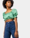 Gracie Plaid Crop Top_prev_4