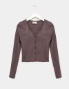 Haddy Rib Cardi in Heather_prev_1