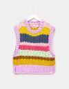 Hand-Knitted Vest in Multi_prev_1