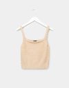 Jax Fuzzy Cami in Beige_prev_1