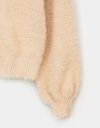 Jax Fuzzy Cardigan in Beige_prev_5