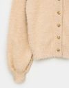 Jax Fuzzy Cardigan in Beige_prev_4