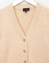 Jax Fuzzy Cardigan in Beige_prev_3