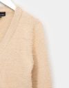 Jax Fuzzy Cardigan in Beige_prev_2