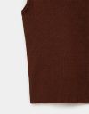 Jean Sleeveless Turtleneck in Brown_prev_4