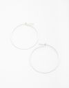 Large Round Hoops in Silver by Jenny Sheriff_prev_1