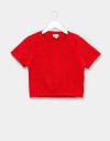 Lisse Sweater Tee in Red_prev_1