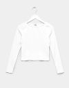 LS Boatneck Tee in White_prev_1