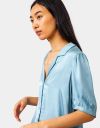 Maleen Satin Blouse in Dusty Blue_prev_4