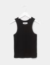Miller Rib Baby Tank in Black_prev_1